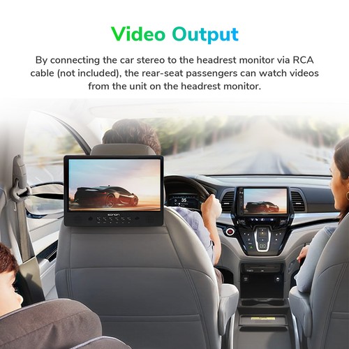 Wireless CarPlay Android Auto 7" QLED Touch Screen 2DIN Car Stereo Radio DSP AUX - Picture 13 of 16