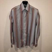 Versace classic stripes button down size 16/41