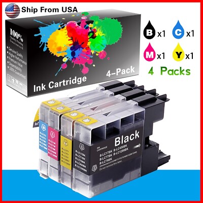 4PK LC 79 LC79XL Ink Cartridge LC-79XL for MFC J5910CDW J6710CD ...