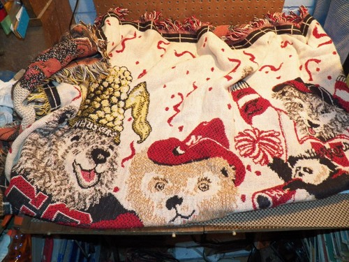 1995 S BAUER REBER Throw Blanket - NEBRASKA CORNHUSKERS HUSKERS FOOTBALL - Picture 4 of 5