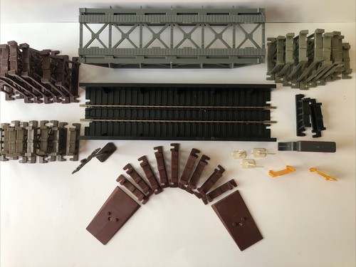 Atlas Plate Girder Bridge scala HO, ponte, cavalletti e altro, modellismo ferroviario - Foto 5 di 20