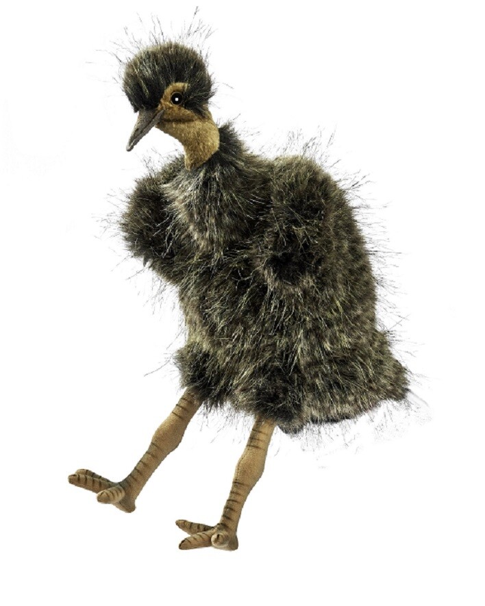 Hansa Toy 7355 Emu 33 Cm Hand Puppet Plush Toy Stuffed Animal
