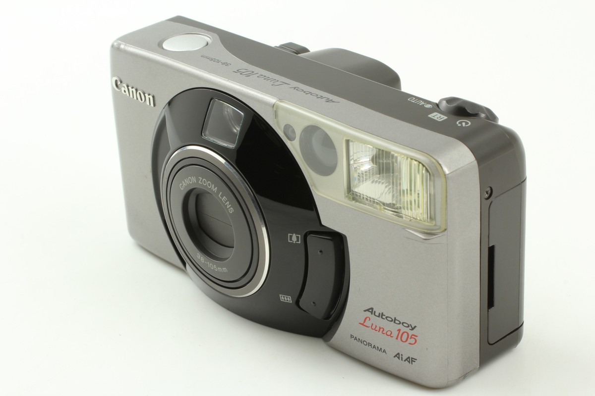 動作品 CANON AUTOBOY LUNA 105 D-9 Canon Autoboy Luna 105 フィルムカメラ