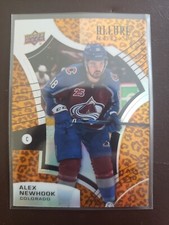 2021-22 Alex Newhook Leopard Rookie SP Allure Hockey Upper Deck Colorado...