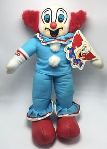 bozo the clown stuffed doll