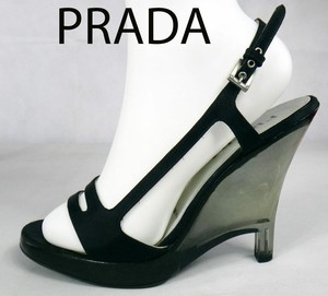 prada lucite heels