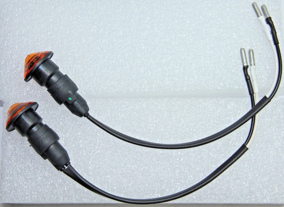 FERRARI 458 488 599 FF F12 REPETIDOR LATERAL INDICADOR PAR NARANJA 165558 NUEVO Foto 2 de 4