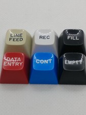 Keycaps Vintage Clicky Mechanical Keyboard DoubleShot Square post lot of these 6