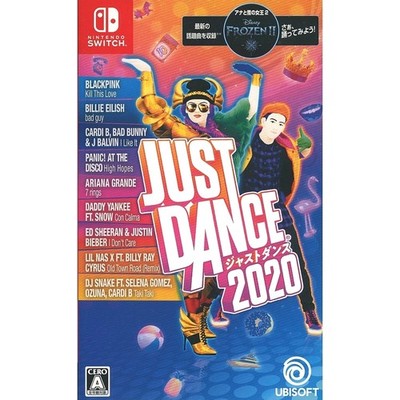 Just Dance 2020 Nintendo Switch NTSC-J CIB Digital Manual