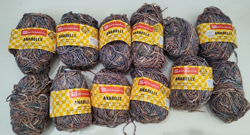 Spinnerin Anabelle Yarn Lot of 12 Skeins 55% Cotton 23% Acrylic 22% Viscose - Picture 2 of 11