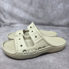 Crocs Adult Baya Slide Sandals Cobblestone M6 W8