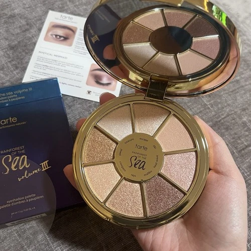 Tarte Rainforest Of The Sea VOLUME III EyeShadow Palette Aug Sale deal from eBay