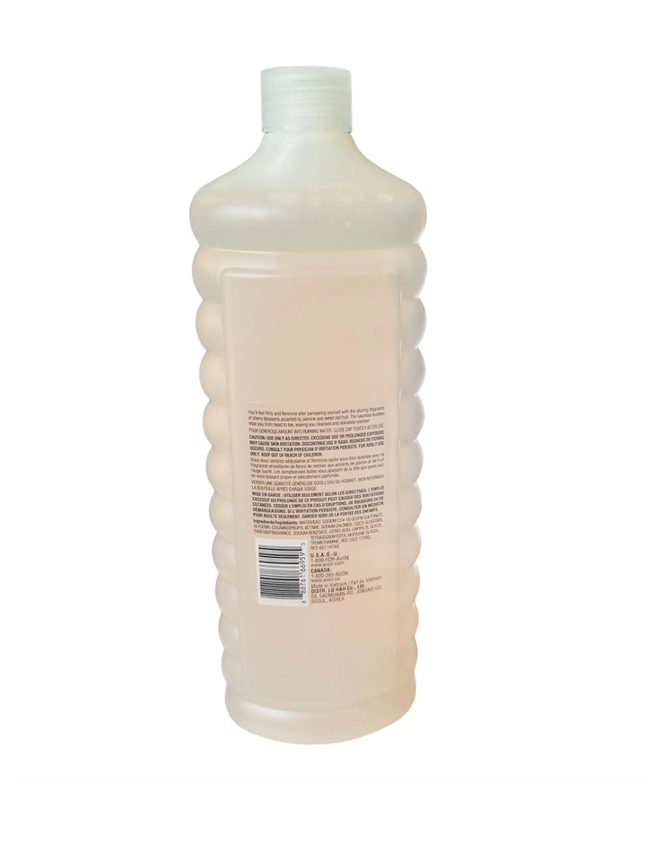 Baño de burbujas en flor de cerezo Avon Senses 24 oz lote de 2 Foto 3 de 3