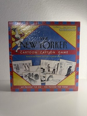 The New Yorker Cartoon Caption Board Game 2006  Teens-Adults   (NEW & SEALED)
