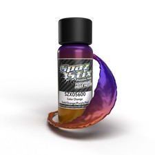 Spaz Stix SZX05600 Color Change Airbrush Ready Paint, Gold/Orange/Purple/Red