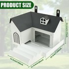 Squirrel Feeder Metal Squirrel House Outdoors Squirrel House Box Squirrel ShTUf