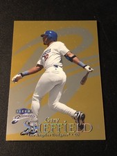 1999 Fleer Brilliants Gold Gary Sheffield #73G /99