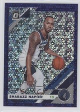 2019 Panini Donruss Optic Fast Break Purple Prizm 56/95 Shabazz Napier #141 15fy