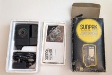 Vintage Sunpak Thyristor  Auto 411 Electronic Flash, Orig. Box, TESTED Working