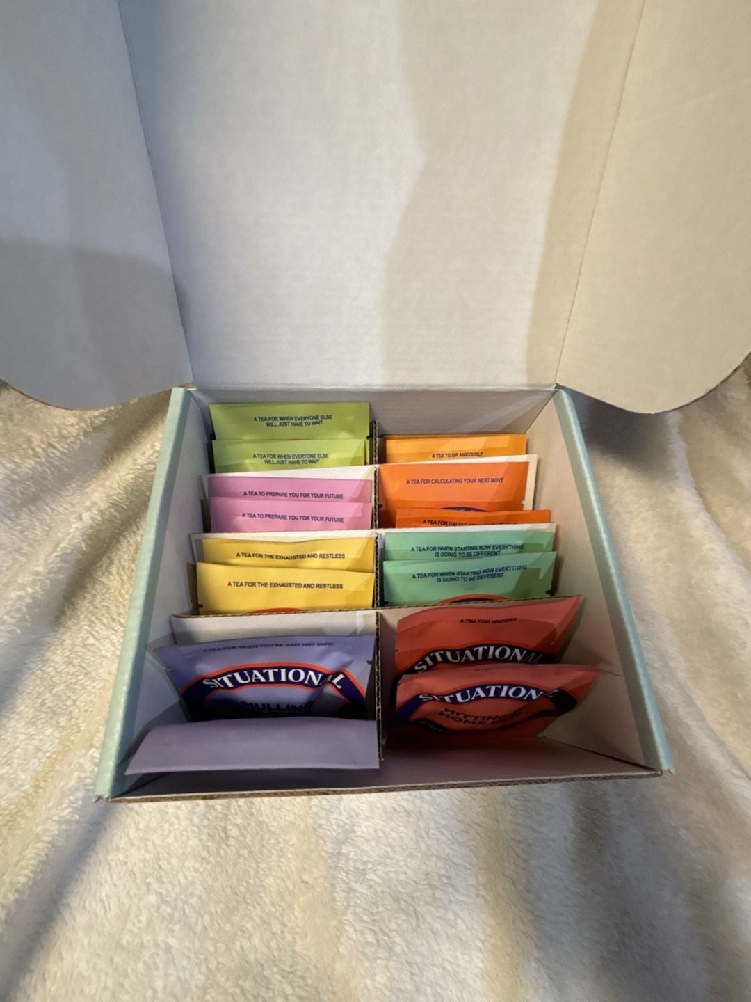 Uncommon Geodes Uncommon Goods A Tea for Every Situation Organic Tea Gift Set | eBay