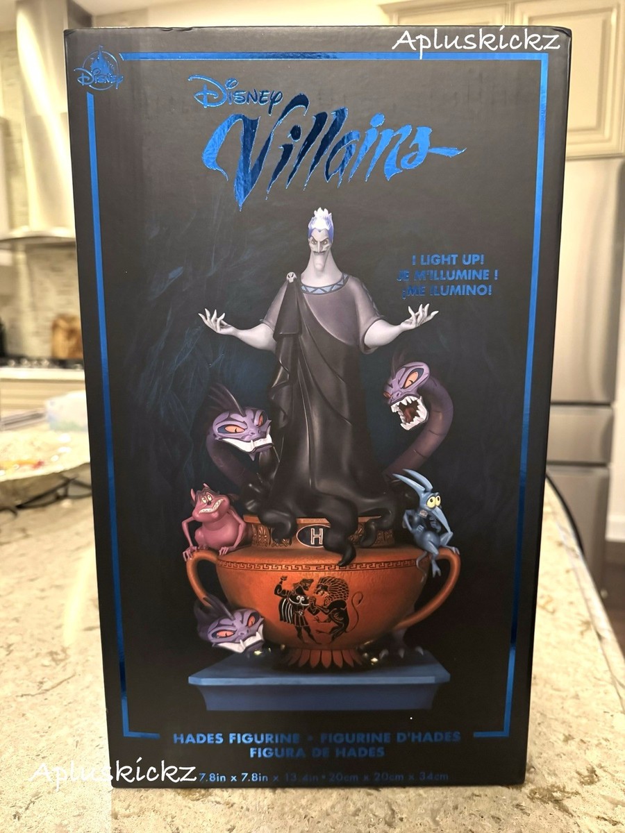 Disney Villains Hades フィギュア 2025 Disney Parks Villains Hades & Sidekicks Light Up Figurine New