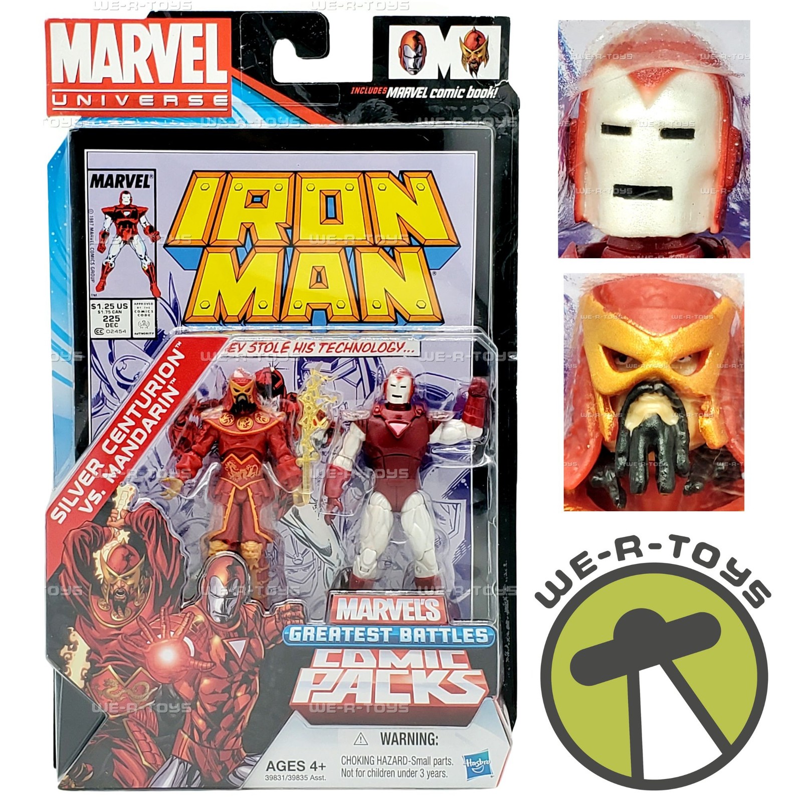 Marvel Universe Silver Centurion vs. Mandarin Action Figure 2 Pack 2011 Hasbro