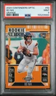 2024 PANINI CONTENDERS OPTIC ORANGE #62 BO NIX ROOKIE RC 5/75 PSA 9