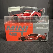 MINI GT LB Works Nissan GT-R R35 Type 2 Red LBWK Livery MGT00345-R 345