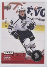 2021-22 Upper Deck CHL Stars Exclusives 52/100 Zach Dean Zachary Dean #313 01ks