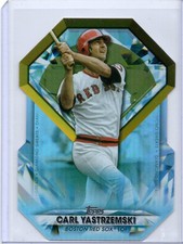 Carl Yastrzemski 2022 Topps Diamond Greats Die-Cut Insert Boston Red Sox