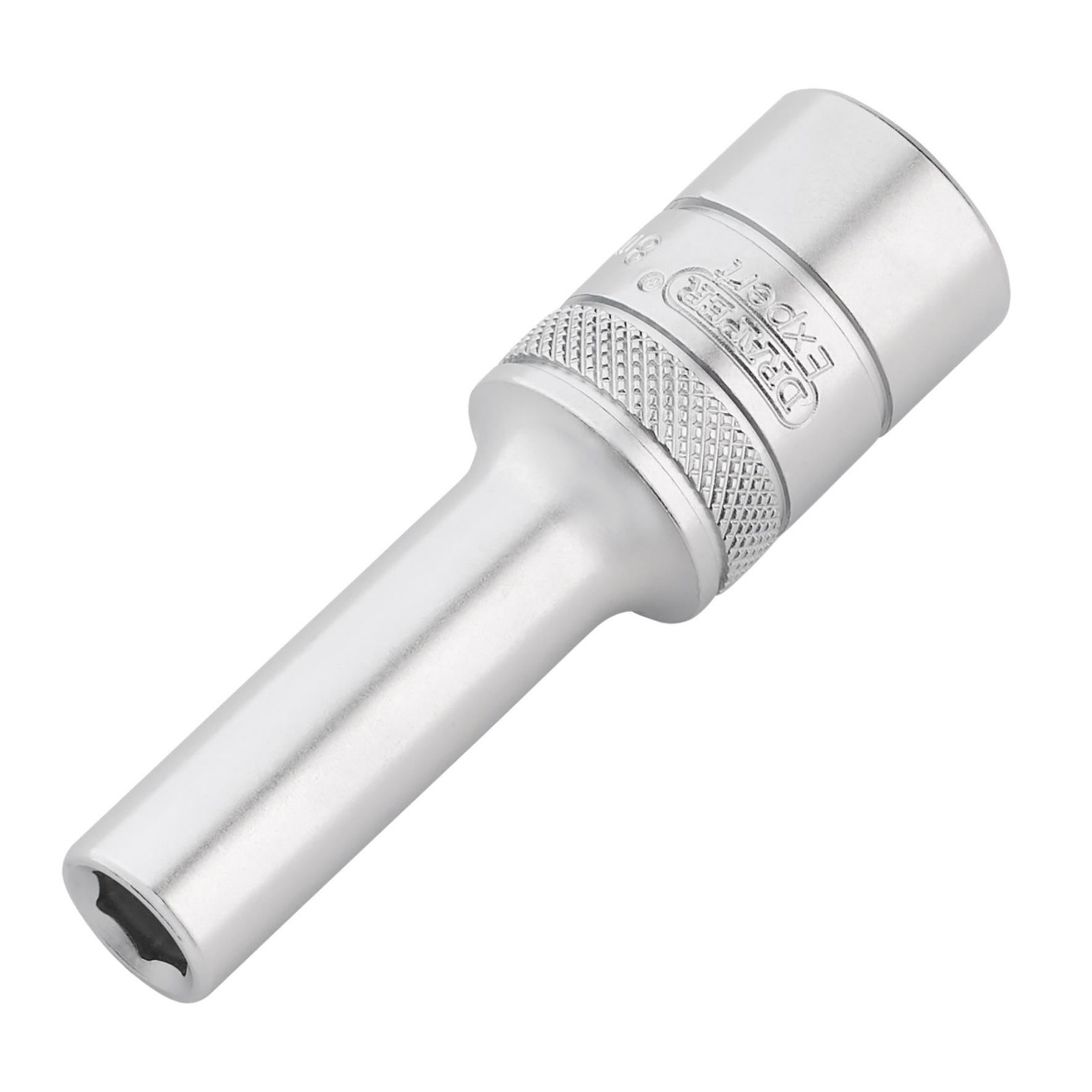 Draper Expert HI-TORQ 6-Point Metric Deep Socket, 1/2"" Sq. Dr., 8mm