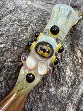 Bat Signal Pipe Chillum. Made In USA
