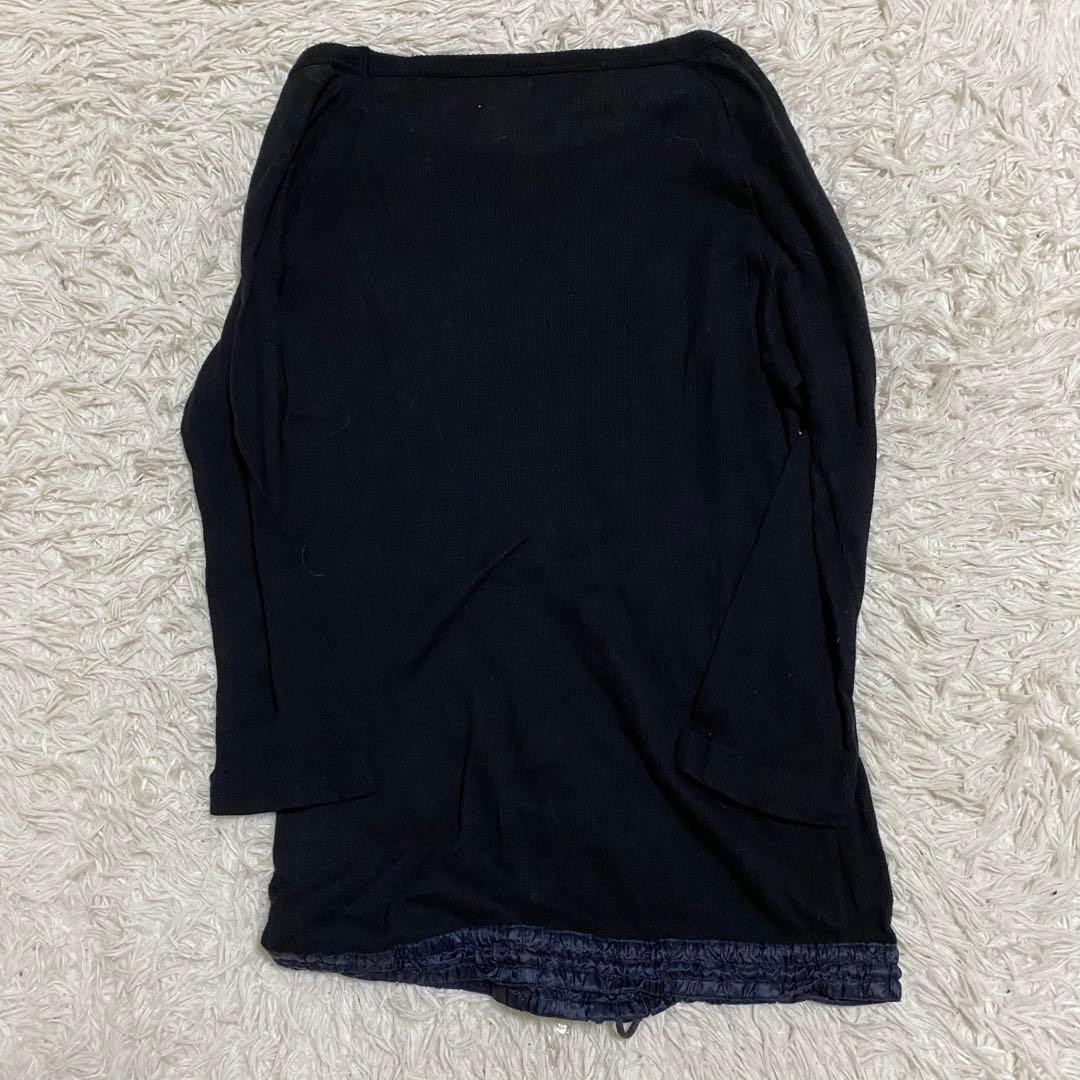 sacai different material Docking Long Sleeve cut … - image 3