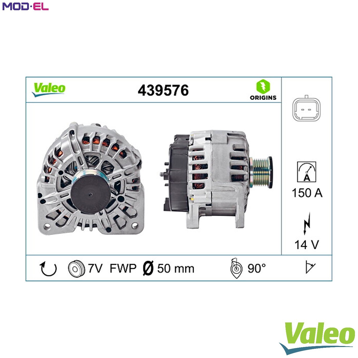 ALTERNATOR 439576 FOR RENAULT DUSTER/SUV ESPACE/IV/Mk VAUXHALL VIVARO/Bus/Van - Image 7