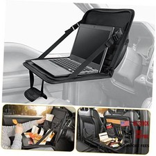 3 in 1 Steering Wheel Eating Tray, Car Back Seat Laptop Desk, Large Black