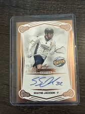 2025 Leaf NLL Inaugural Edition Shayne Jackson Rose Gold /30 Auto