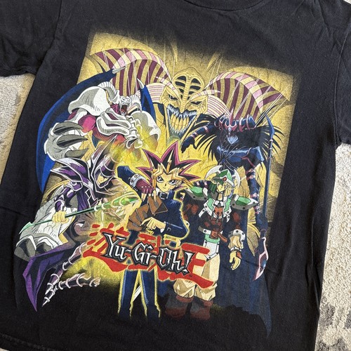 Maglietta Vintage Anni 90 Yu-Gi-Oh Mago Oscuro Evocato Teschio Grafica Gioventù Grande Yugioh - Foto 2 di 10