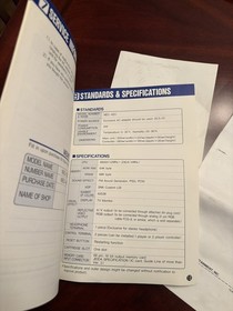 neo geo aes System Console and Controller Manual and Warranty Registration ONLY 