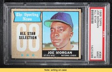 1968 Topps Sporting News All-Stars Joe Morgan #364 HOF READ 1b4