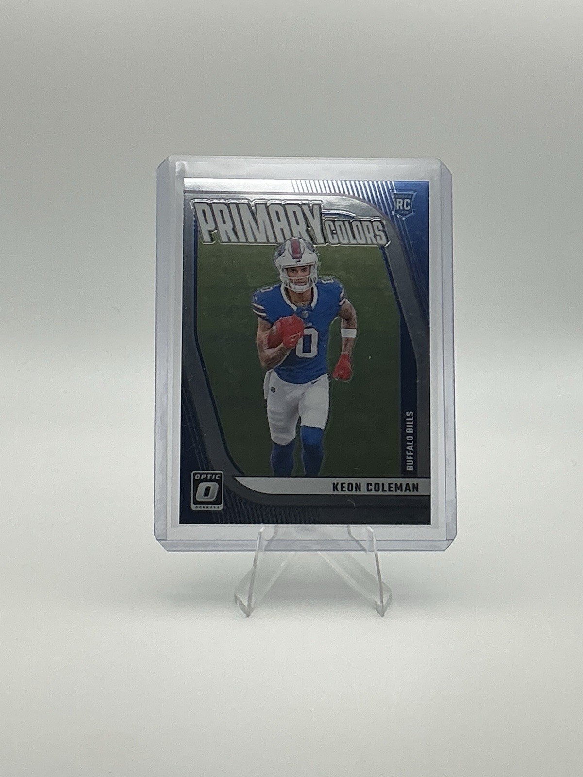 2024 Donruss Optic Keon Coleman Rookie Primary Colors RC Rookie #10 Bills
