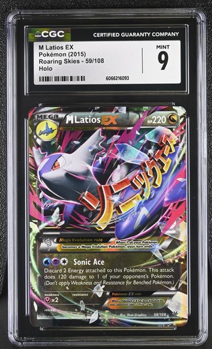 M Latios-EX graded CGC 9 for sale on eBay