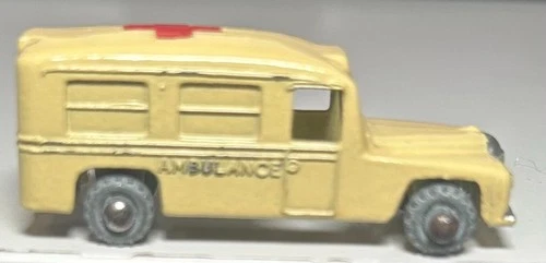 Matchbox Lesney Vintage White Ambulance