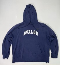 Nike Men's Club Fleece Pullover Hoodie Size 2XL Avalon Navy CJ1611-419