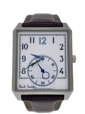 Paul Smith 1045-S122325 Quartz Digital Timepiece White Brown