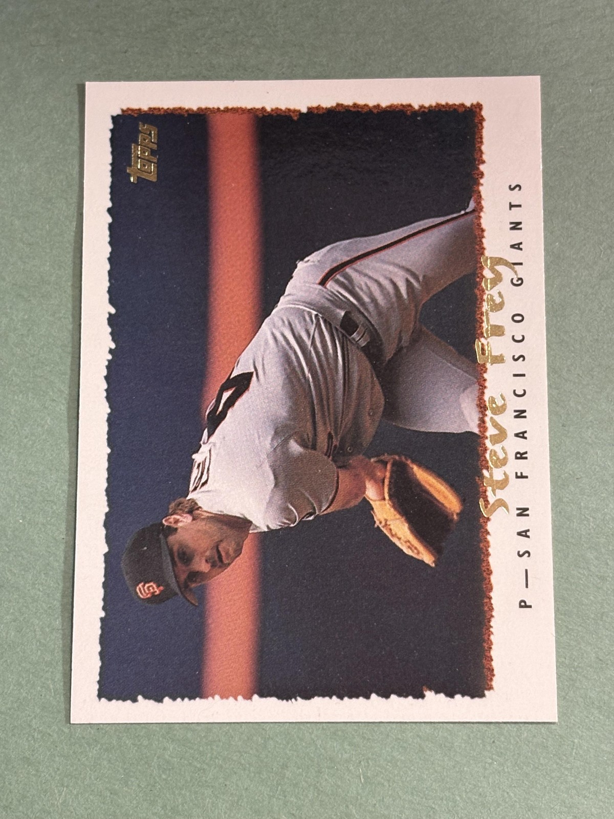 Steve Frey 1995 Topps San Francisco Giants #201 JJ793