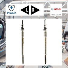 2x ORIGINAL® Bosch Glühkerze für Opel ASTRA G CC ZAFIRA A Großraumlimousine