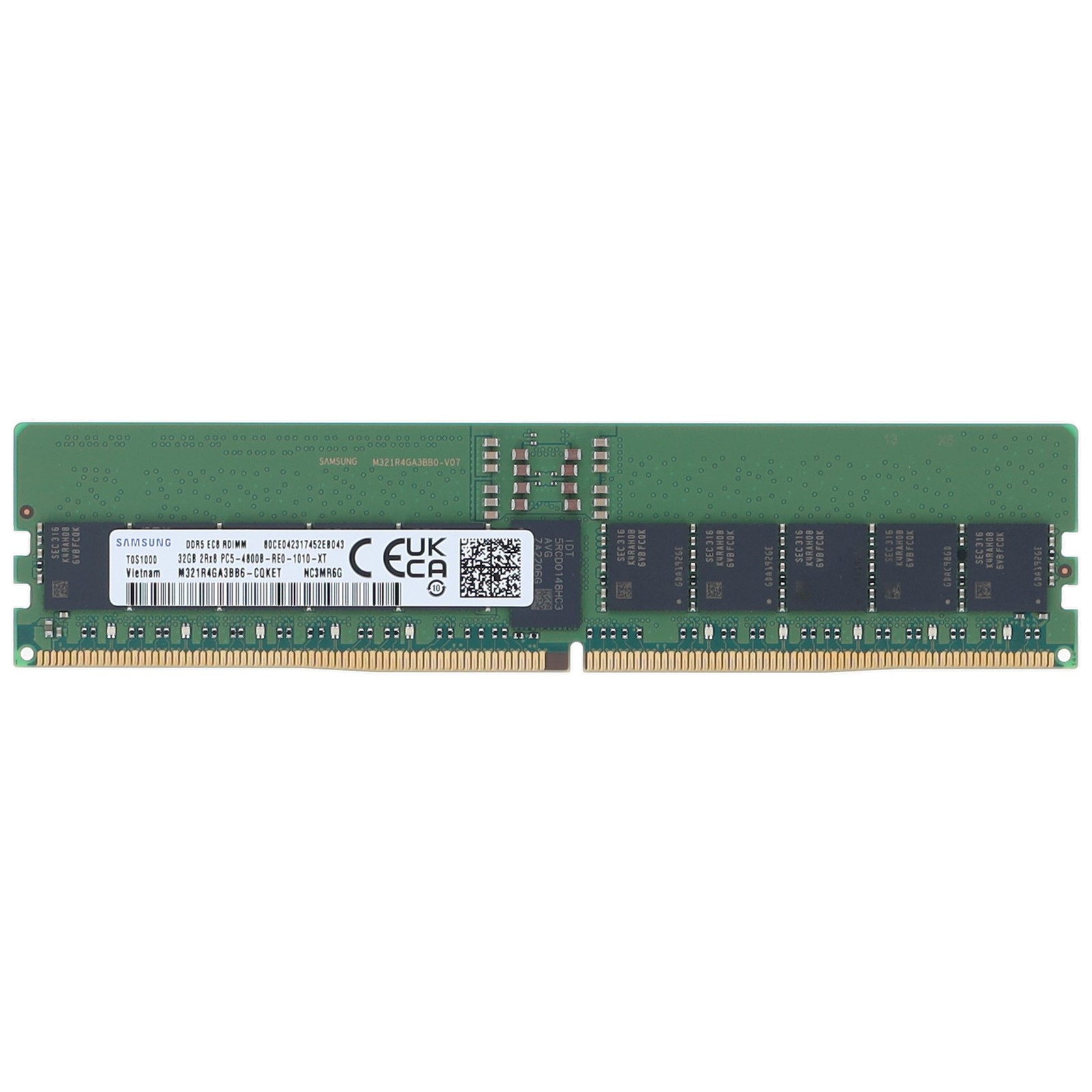 Samsung P43328-B21 32GB 2Rx8 PC5-38400B-R (DDR5-4800MHz) RAM - 1yr Wty