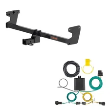 Curt Class 3 Trailer Hitch 2" Receiver w/ 4-Way Flat Wiring for Kia EV6