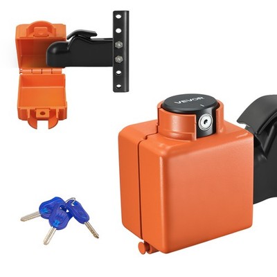 VEVOR Collar Coupler Lock Fits 2 & 2-5/16-Inch Couplers Trailer Hitch Lock