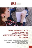 Jean Pierre Isongu Momba | Enseignement De La Lecture Dans Le Contexte De La...